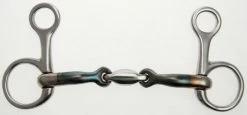 Abbey England Abbey Baucher Hanging Cheek Jointed Stainless Snaffle 5 1/2"