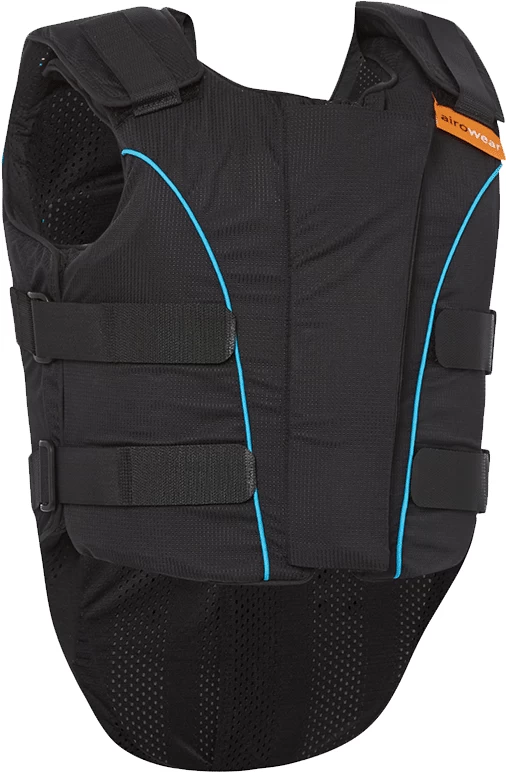Airowear Outlyne Junior Body Protector Black/Turquoise 1 Airowear Outlyne Junior Body Protector Black/Turquoise