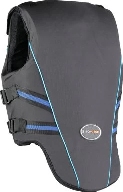 Airowear Outlyne Junior Body Protector Black/Turquoise 5 Airowear Outlyne Junior Body Protector Black/Turquoise -Equestrian Supplies Store airowear outlyne junior body protector 120619640 black turquoise 320686608