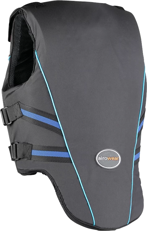 Airowear Outlyne Junior Body Protector Black/Turquoise 3 Airowear Outlyne Junior Body Protector Black/Turquoise - Image 3