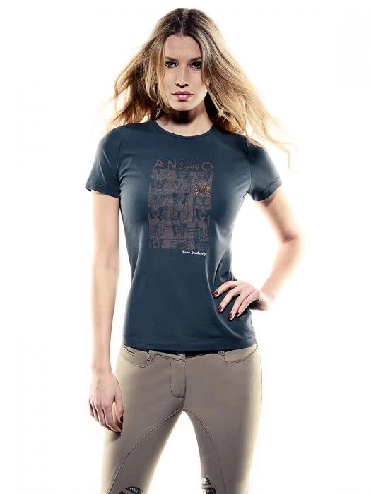 Animo Farfalla Ladies T-Shirt Mercury 1 Animo Farfalla Ladies T-Shirt Mercury