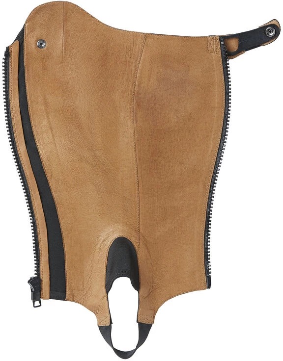 Ariat Close Contour Show Chap Waxed Chocolate 2 Ariat Close Contour Show Chap Waxed Chocolate - Image 2