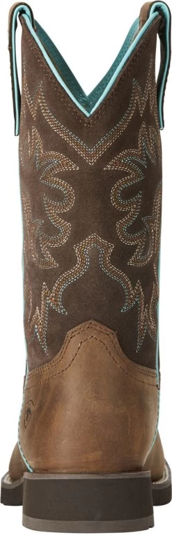 Ariat Delilah Round Toe Western Boot Brown -Equestrian Supplies Store ariat delilah round toe western boot 130189903 brown 342535423