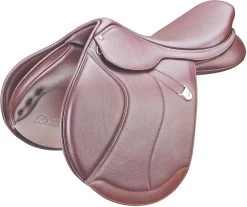 Bates Caprilli Close Contact+ FWD (CAIR) Saddle Havana Brown