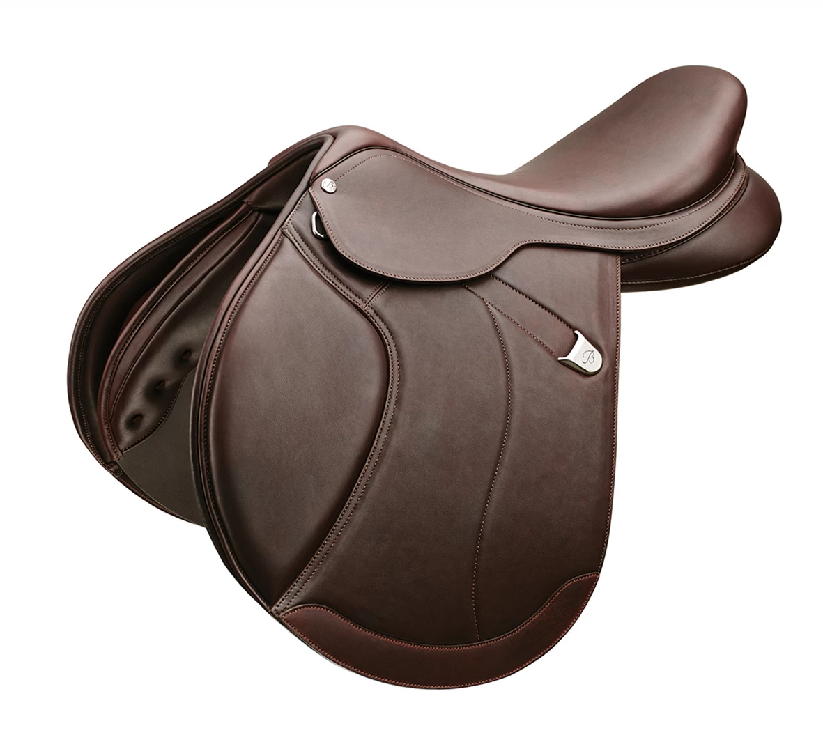 Bates Caprilli Close Contact+ FWD With Luxe Leather (CAIR) Saddle Classic Brown 1 Bates Caprilli Close Contact+ FWD With Luxe Leather (CAIR) Saddle Classic Brown