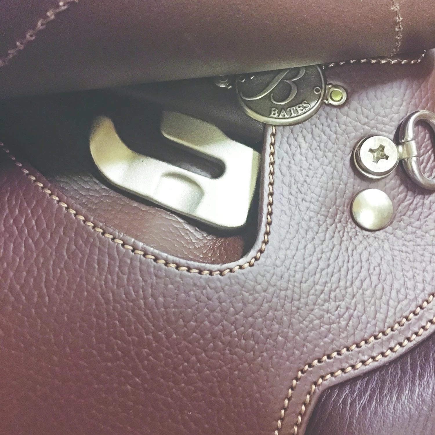 Bates Hunter Jumper (CAIR) Saddle Classic Black 6 Bates Hunter Jumper (CAIR) Saddle Classic Black - Image 6