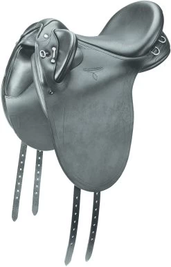 Bates Kimberley With Heritage Leather (CAIR) Saddle Classic Black