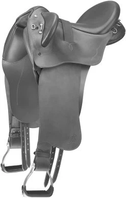 Bates Kimberley With Swinging Fender In Heritage Leather (CAIR) Saddle Classic Black