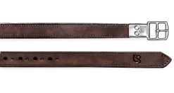 Bates Stirrup Leathers In Heritage Leather Classic Brown