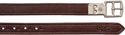 Bates Stirrup Leathers In Luxe Leather Havana Brown