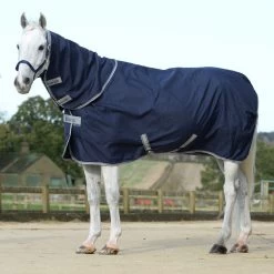 Bucas Celtic Combi Stable Neck Cover Navy