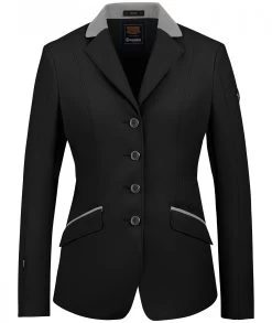 Cavallo Estoril Womens Competition Jacket With Alcantara Collar Deep Blue