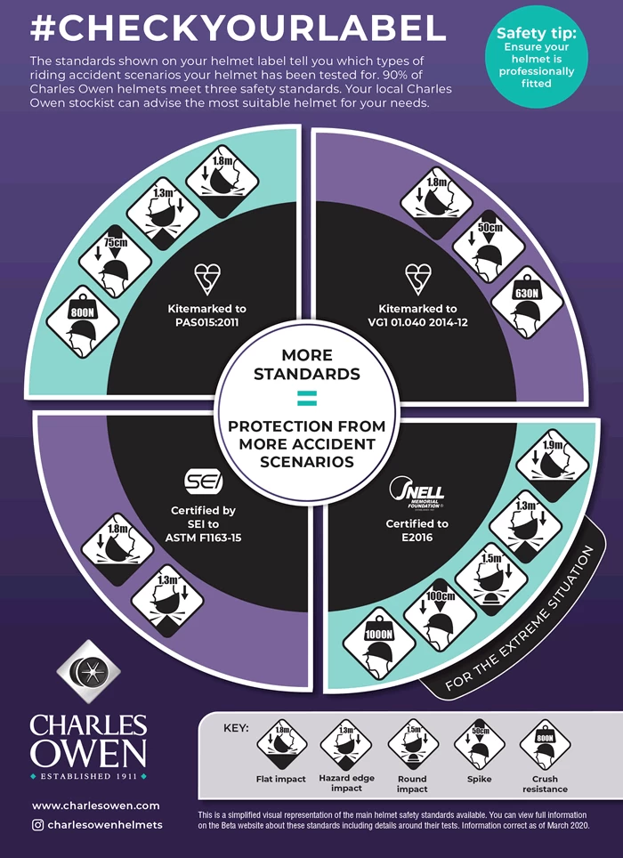 Charles Owen Leather Look Ayr8 Plus Riding Hat Navy 3 Charles Owen Leather Look Ayr8 Plus Riding Hat Navy - Image 3