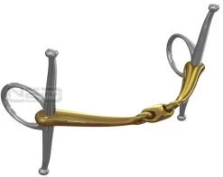 Neue Schule Copy Of Full Cheek Tranz Angled Lozenge 16mm Snaffle