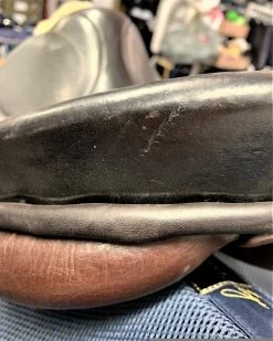 CTD St Martin Pony General Purpose Saddle 16" M Brown With Suede Knee Pads Ex Demo -Equestrian Supplies Store ctd st martin pony general purpose saddle 19 m bro 121298143 n a 333068942