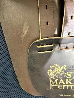 CTD St Martin Pony General Purpose Saddle 16" M Brown With Suede Knee Pads Ex Demo -Equestrian Supplies Store ctd st martin pony general purpose saddle 19 m bro 121298143 n a 333068947