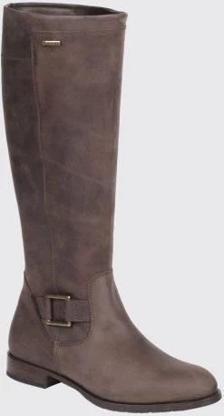 Dubarry Limerick Leather Soled Boot Old Rum