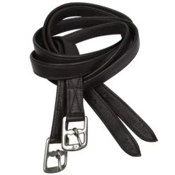 Eco Rider Stirrup Leathers Black