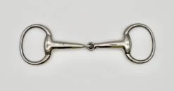 Eggbutt Hollow Mouth Jointed 23mm S/Steel Snaffle 5 3/4"