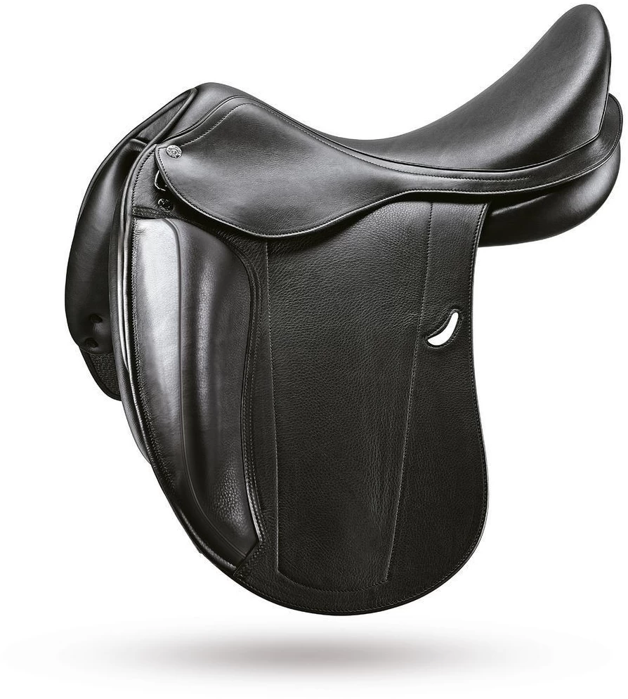 Equipe Emporio Mono Dressage Saddle Black 2 Equipe Emporio Mono Dressage Saddle Black - Image 2