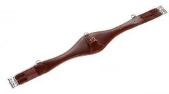 Equipe Leather "Candy" Girth Black