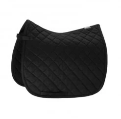 Eskadron Cotton Matrix Dressage Square Saddle Pad Black
