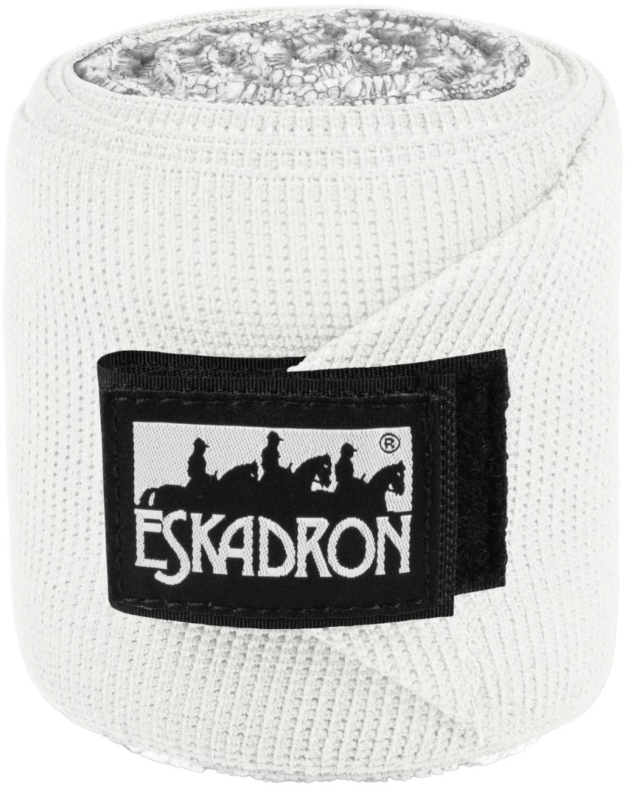 Eskadron Elastic Climatex Bandages Pair White 1 Eskadron Elastic Climatex Bandages Pair White