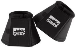 Eskadron Leatherette Allround Over Reach Boots Black