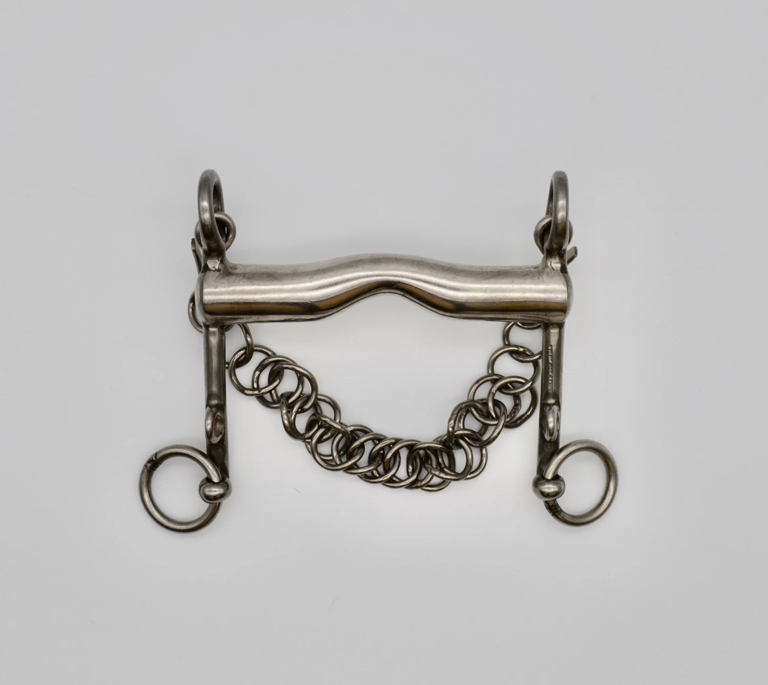 Fixed Cheek 23mm Hollow Mouth Low Port Weymouth 5" 2 Fixed Cheek 23mm Hollow Mouth Low Port Weymouth 5" - Image 2