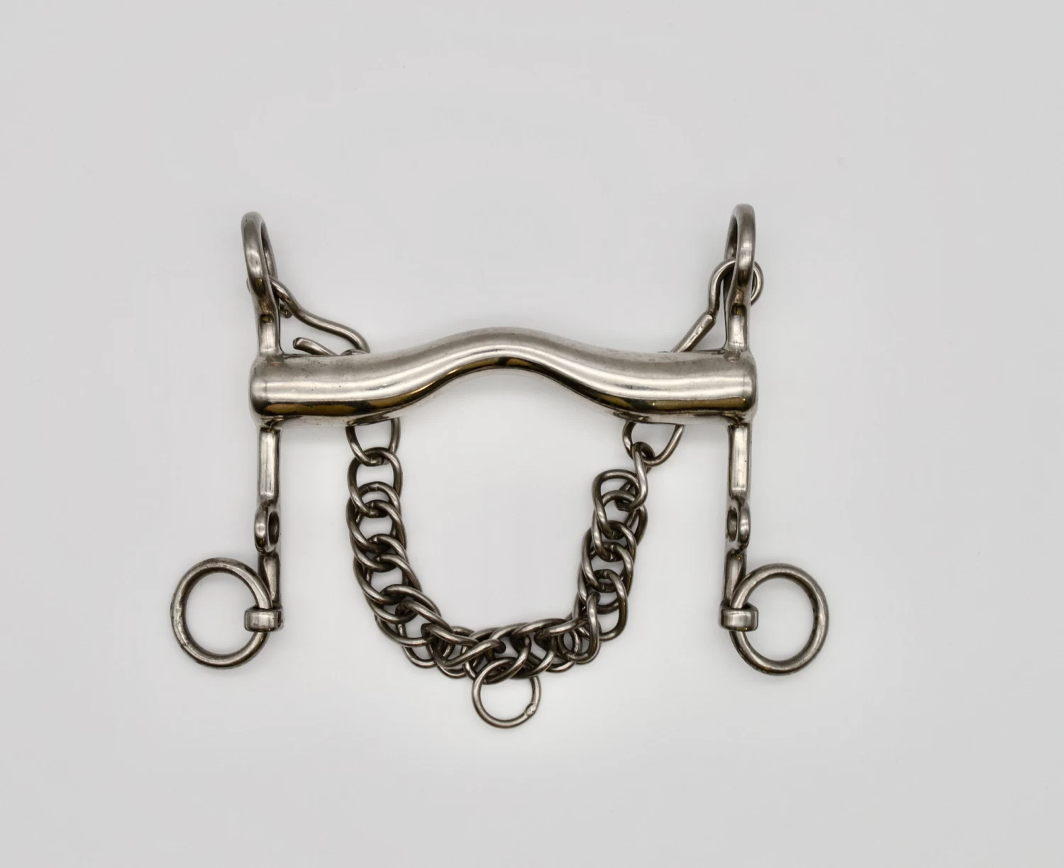 Fixed Cheek Hollow Mouth Port Weymouth 5 1/4" 1 Fixed Cheek Hollow Mouth Port Weymouth 5 1/4"