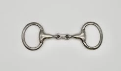 Flat Ring Eggbutt French Link 23mm S/Steel Snaffle 4 1/4"