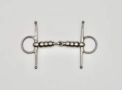 Full Cheek Cherry Roller S/Steel Snaffle 5 1/2"