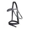 GFS Monarch Crystal Flash Bridle Black