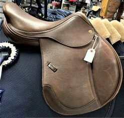 Harry Dabbs Avant DJ Jump Saddle 17" M Brown Ex Demo