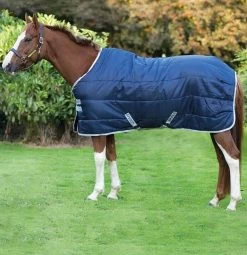 Amigo Horseware Insulator Heavy Weight 350gm Stable Rug Navy/White