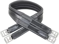 HY Equestrian Hycomfort Leather Padded Atherstone Girth Elastic Both Ends Black 5 HY Equestrian Hycomfort Leather Padded Atherstone Girth Elastic Both Ends Black -Equestrian Supplies Store hycomfort leather padded atherstone girth elastic 122818517 black 326403977