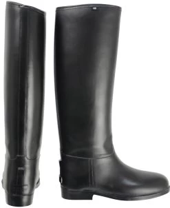 HY Equestrian Hyland Childrens Long Greenland Waterproof Riding Boots Black