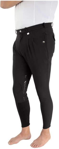 HY Equestrian Hyperformance Harrogate Mens Breeches Black