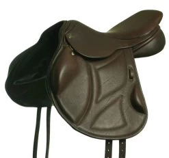 Ideal Impala Professional Mono Jump Saddle Sala Brown