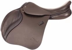 Ideal Xceed Jump Saddle 17 1/2" W Sala Brown