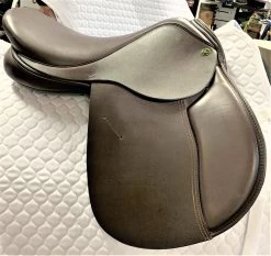 Ideal Zara Pony GP Saddle 15" MW Brown Ex Demo
