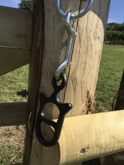 Idolo Tether Tie With Double End Trigger Clip Blue