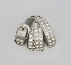 Ju Et Pa Crystal Belt Grey