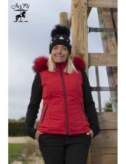 Ju Et Pa Madden Gilet Red