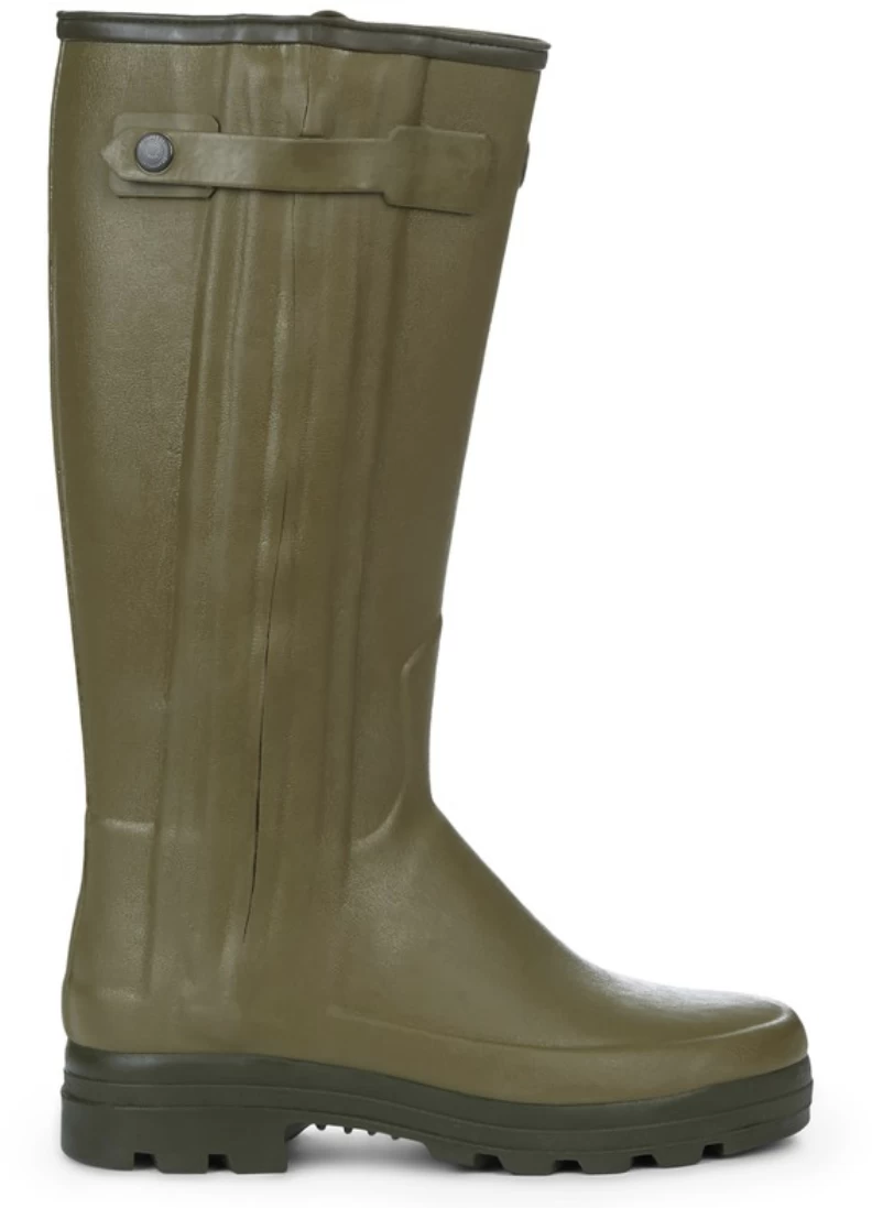 Le Chameau Mens Chasseur Neoprene Lined Boot Vert Vierzon 2 Le Chameau Mens Chasseur Neoprene Lined Boot Vert Vierzon - Image 2