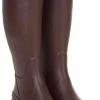 Le Chameau Womens Giverny Jersey Lined Boots Cherry