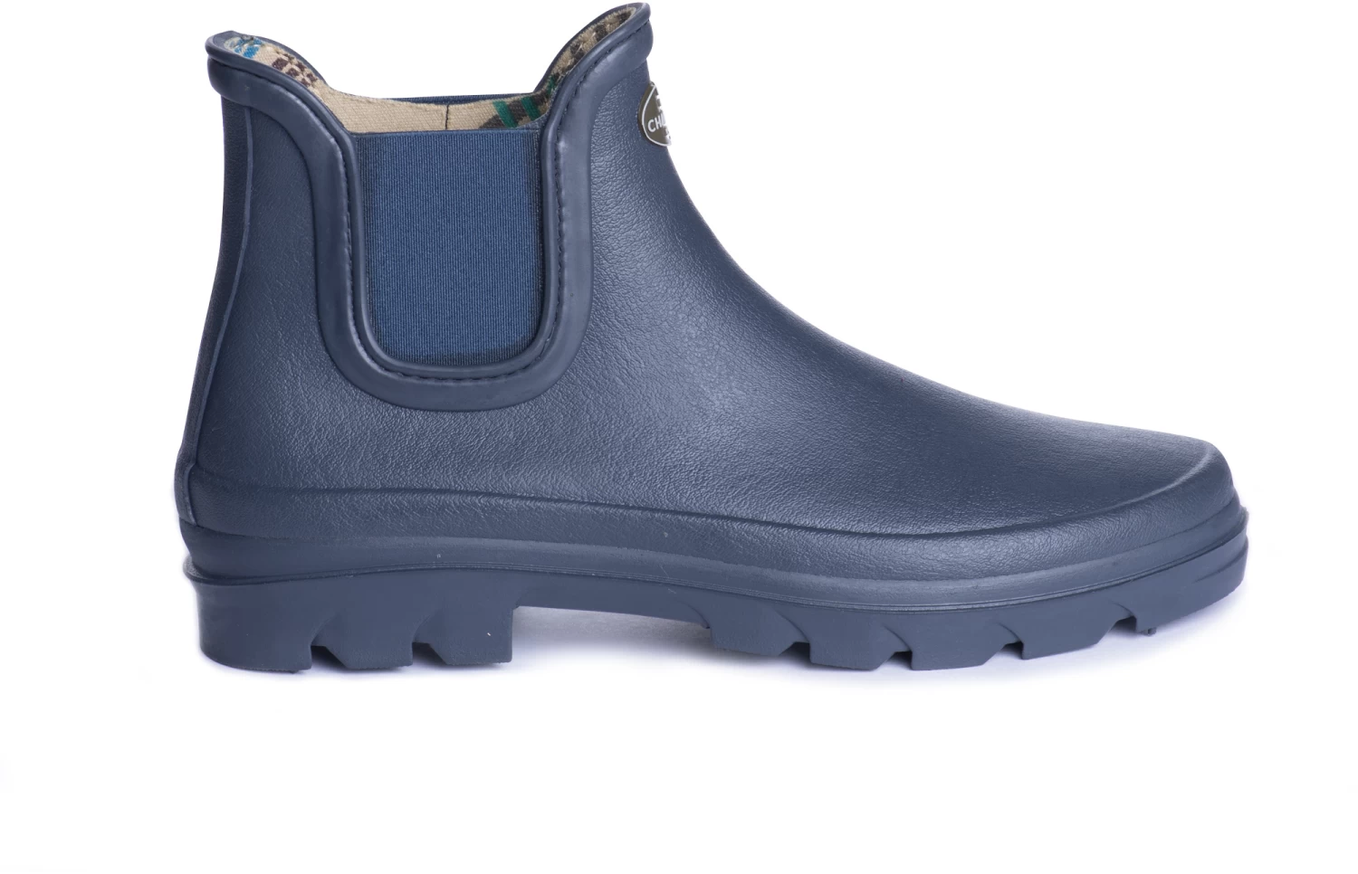 Le Chameau Womens Iris Chelsea Jersey Lined Boot Blue Fonce 3 Le Chameau Womens Iris Chelsea Jersey Lined Boot Blue Fonce - Image 3