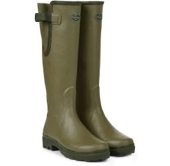 Le Chameau Womens Vierzon Jersey Lined Boot Vert Vierzon