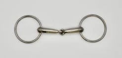 Loose Ring Hollow Mouth Single Joint 18mm S/Steel Snaffle