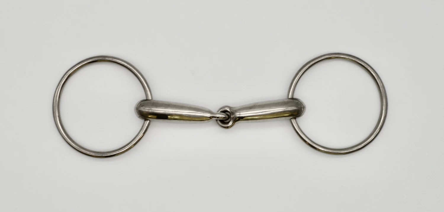 Loose Ring Hollow Mouth Single Joint 18mm S/Steel Snaffle 1 Loose Ring Hollow Mouth Single Joint 18mm S/Steel Snaffle